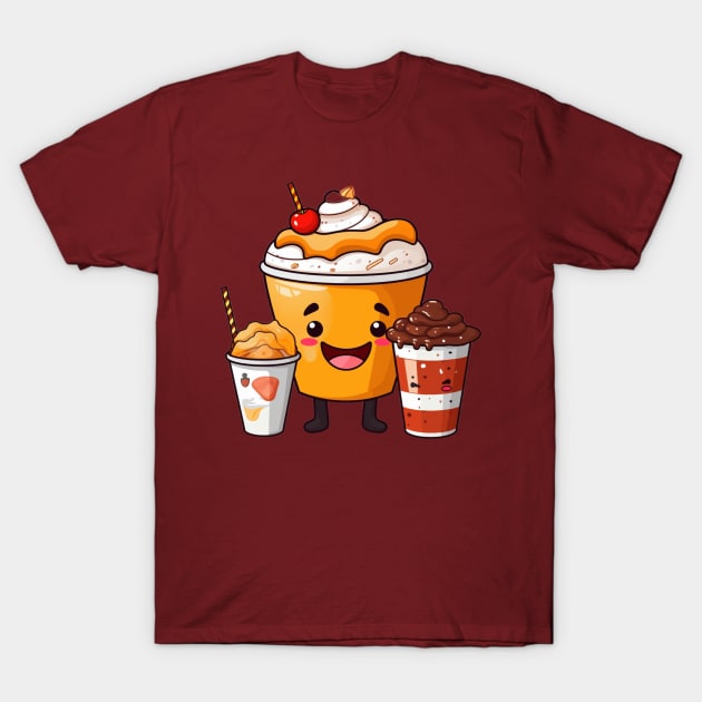 kawaii junk food T-Shirt cute  funny T-Shirt by nonagobich